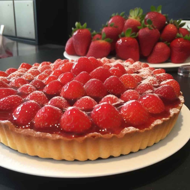 Tarte-aux-fraises