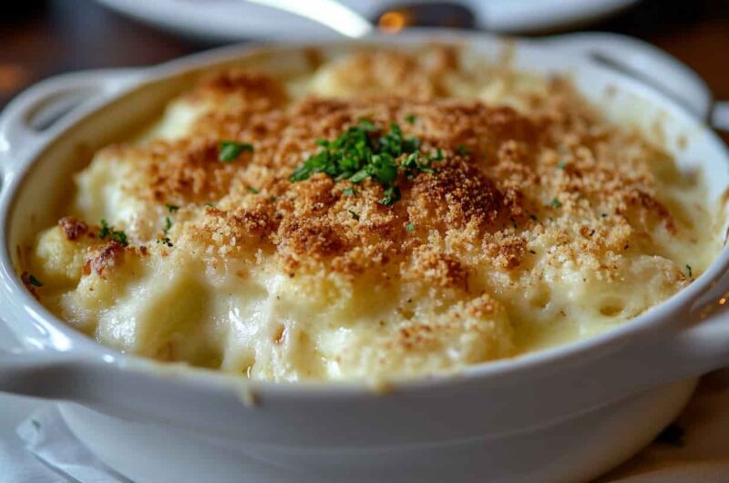 gratin chou-fleur et pommes de terre