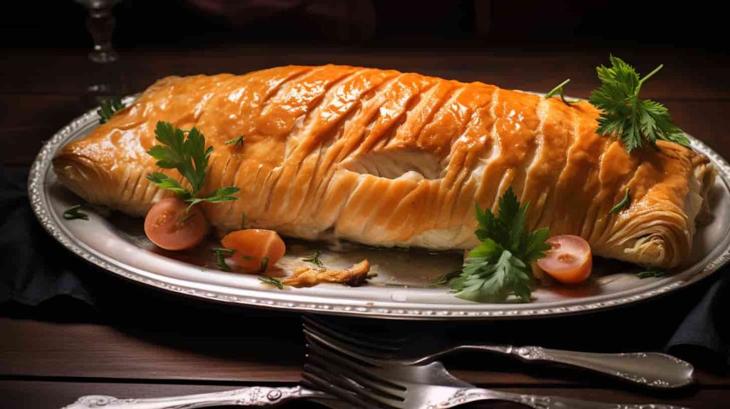Saumon en croûte